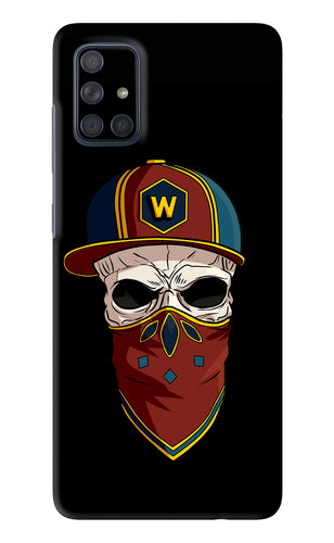 Skull Samsung Galaxy A71 Back Skin Wrap