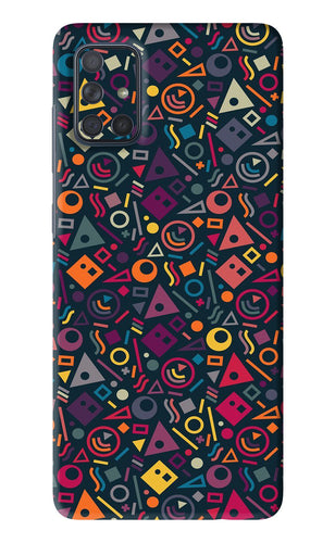 Geometric Abstract Samsung Galaxy A71 Back Skin Wrap