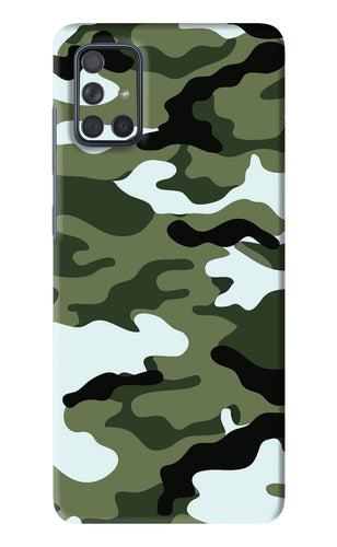 Camouflage 1 Samsung Galaxy A71 Back Skin Wrap