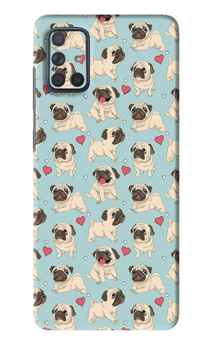 Pug Dog Samsung Galaxy A71 Back Skin Wrap