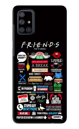 FRIENDS Samsung Galaxy A71 Back Skin Wrap