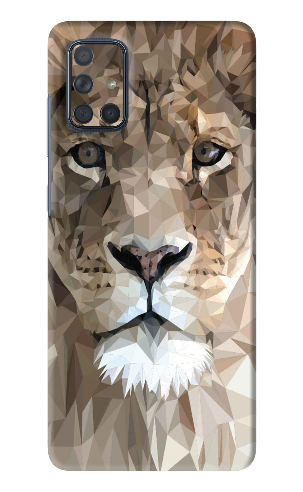 Lion Art Samsung Galaxy A71 Back Skin Wrap