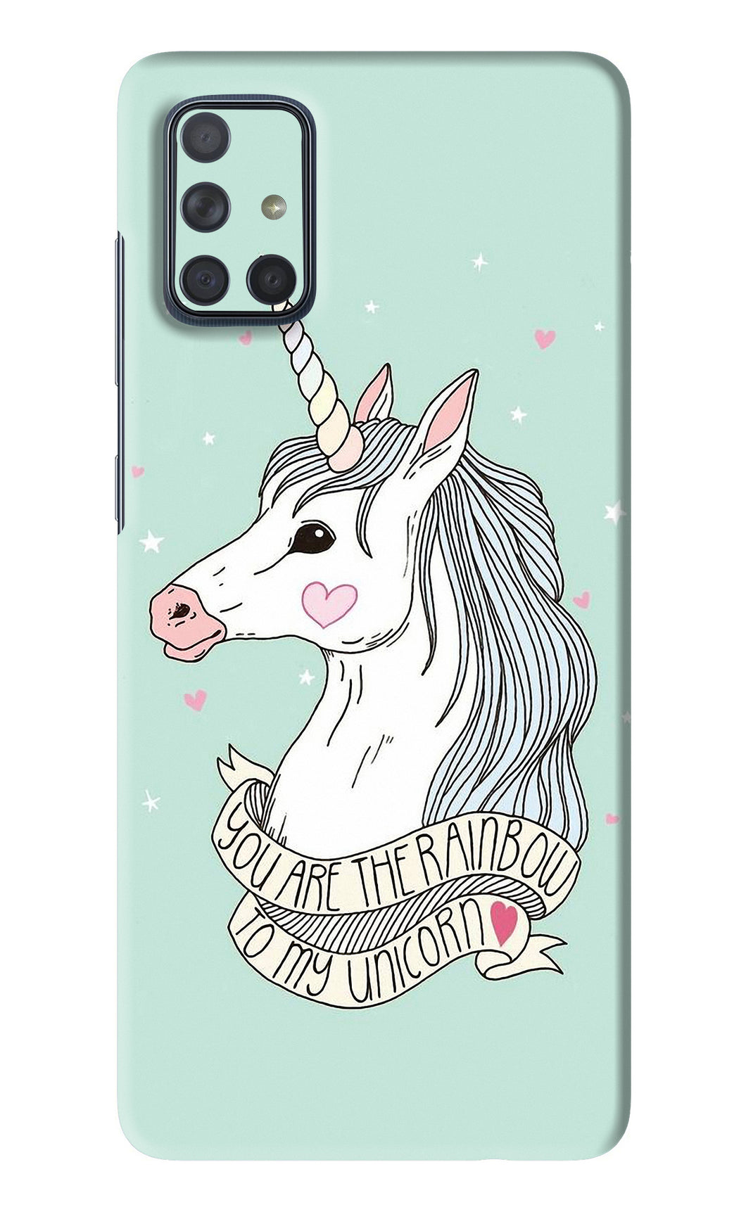 Unicorn Wallpaper Samsung Galaxy A71 Back Skin Wrap