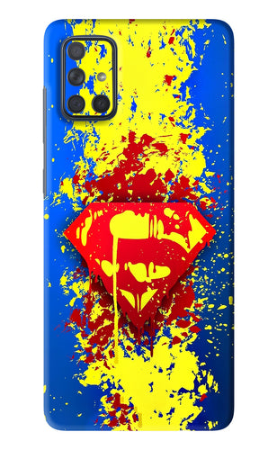 Superman logo Samsung Galaxy A71 Back Skin Wrap