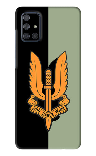 Balidan Logo Samsung Galaxy A71 Back Skin Wrap