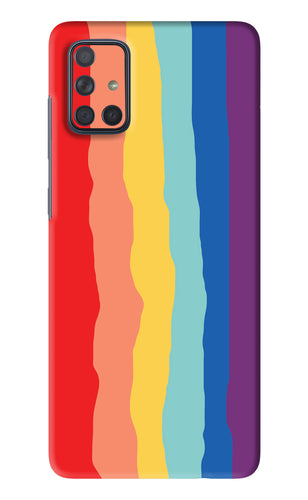 Rainbow Samsung Galaxy A71 Back Skin Wrap