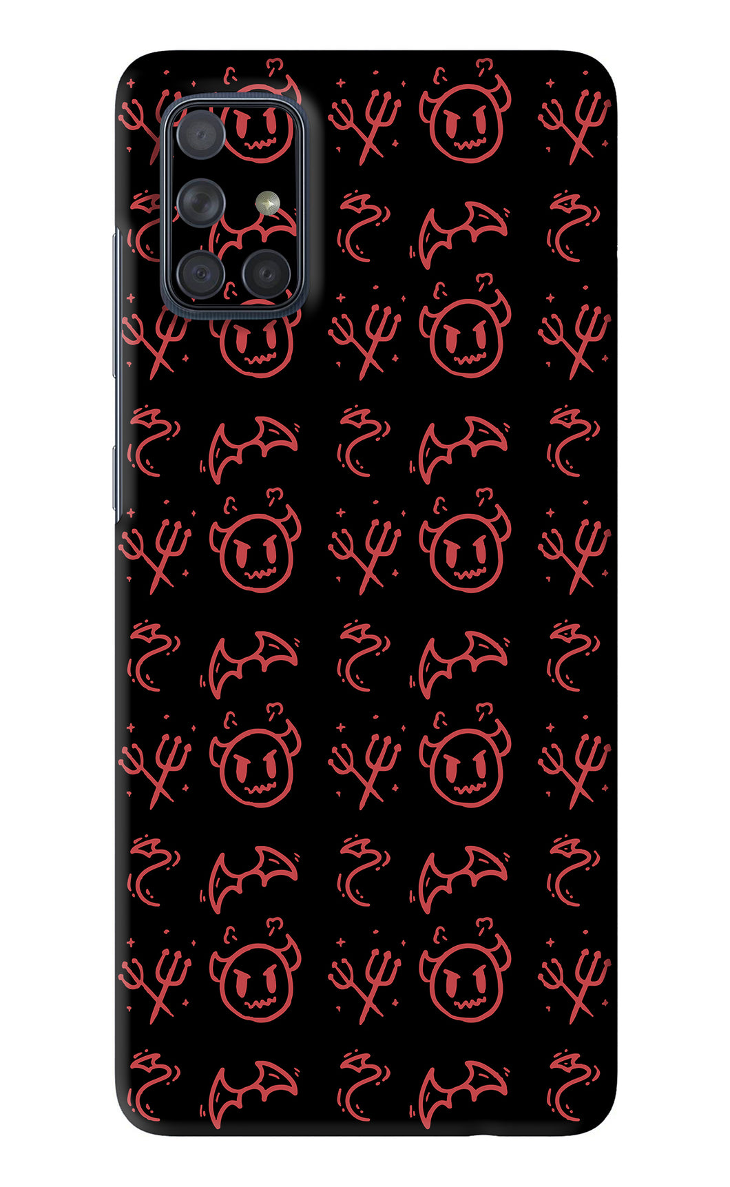 Devil Samsung Galaxy A71 Back Skin Wrap