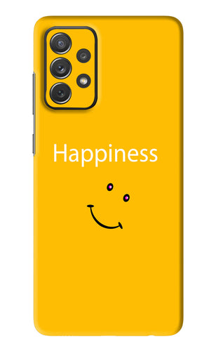 Happiness With Smiley Samsung Galaxy A72 Back Skin Wrap