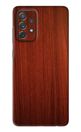 Wooden Plain Pattern Samsung Galaxy A72 Back Skin Wrap