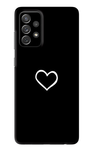 Heart Samsung Galaxy A72 Back Skin Wrap