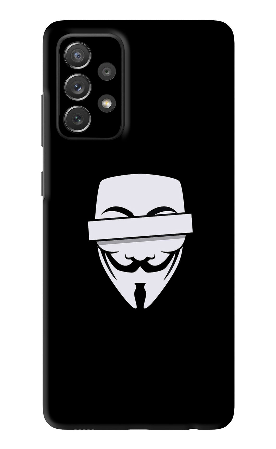 Anonymous Face Samsung Galaxy A72 Back Skin Wrap