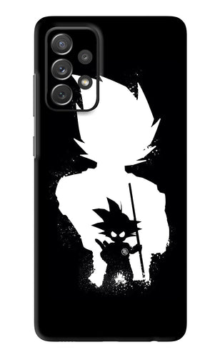 Goku Shadow Samsung Galaxy A72 Back Skin Wrap