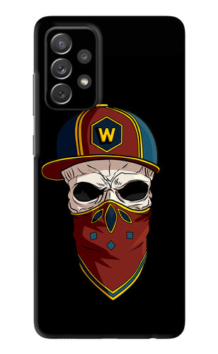 Skull Samsung Galaxy A72 Back Skin Wrap