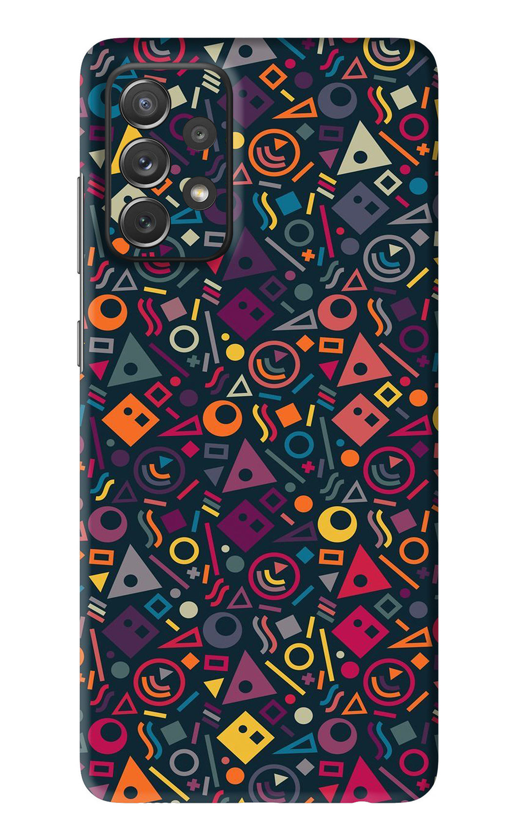Geometric Abstract Samsung Galaxy A72 Back Skin Wrap