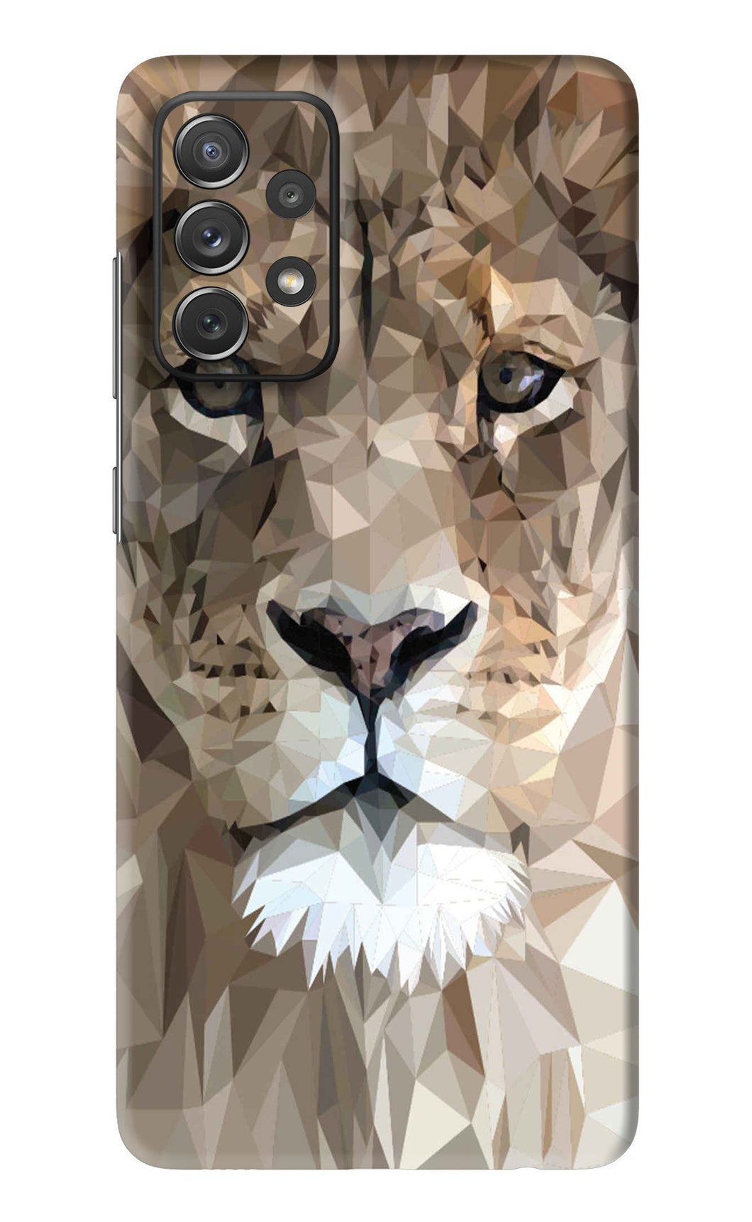 Lion Art Samsung Galaxy A72 Back Skin Wrap