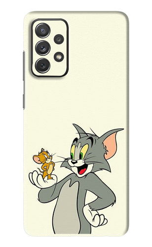 Tom & Jerry Samsung Galaxy A72 Back Skin Wrap