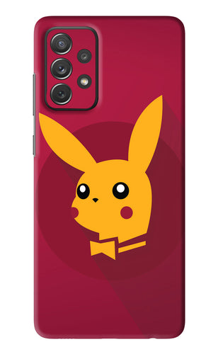 Pikachu Samsung Galaxy A72 Back Skin Wrap