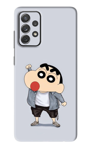Shinchan Samsung Galaxy A72 Back Skin Wrap
