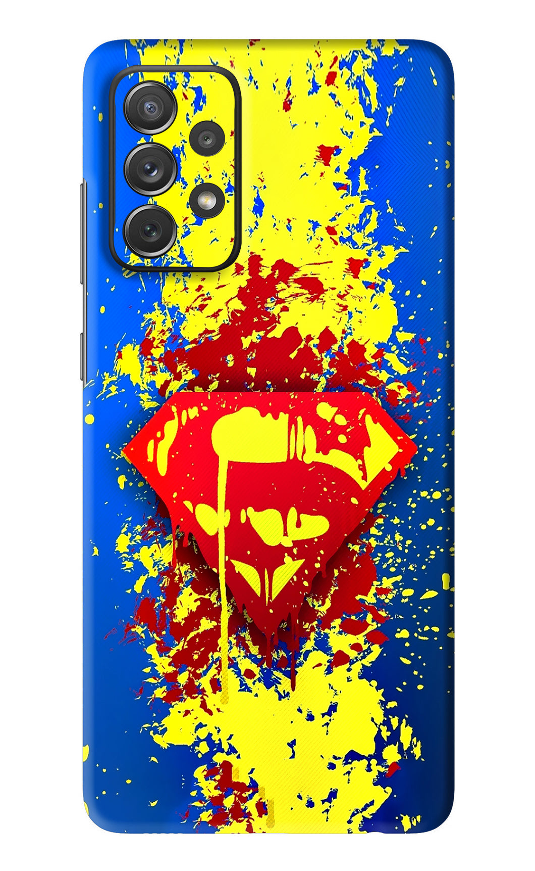 Superman logo Samsung Galaxy A72 Back Skin Wrap