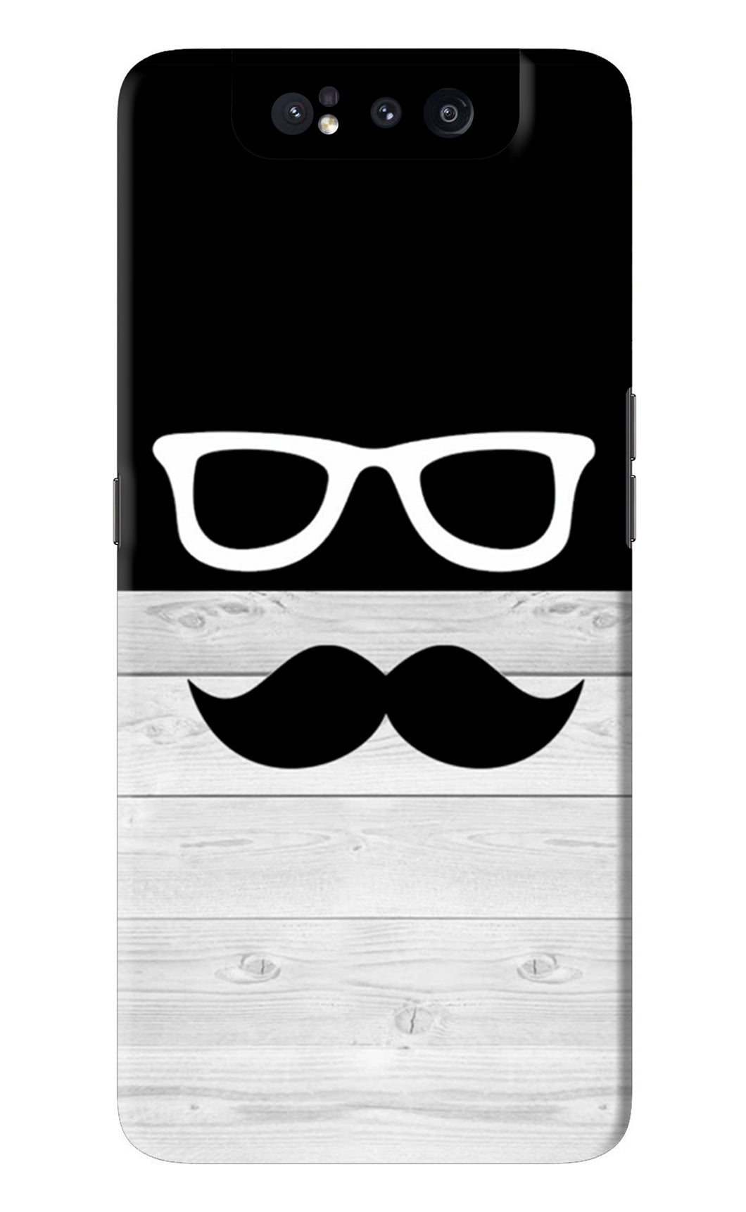 Mustache Samsung Galaxy A80 Back Skin Wrap