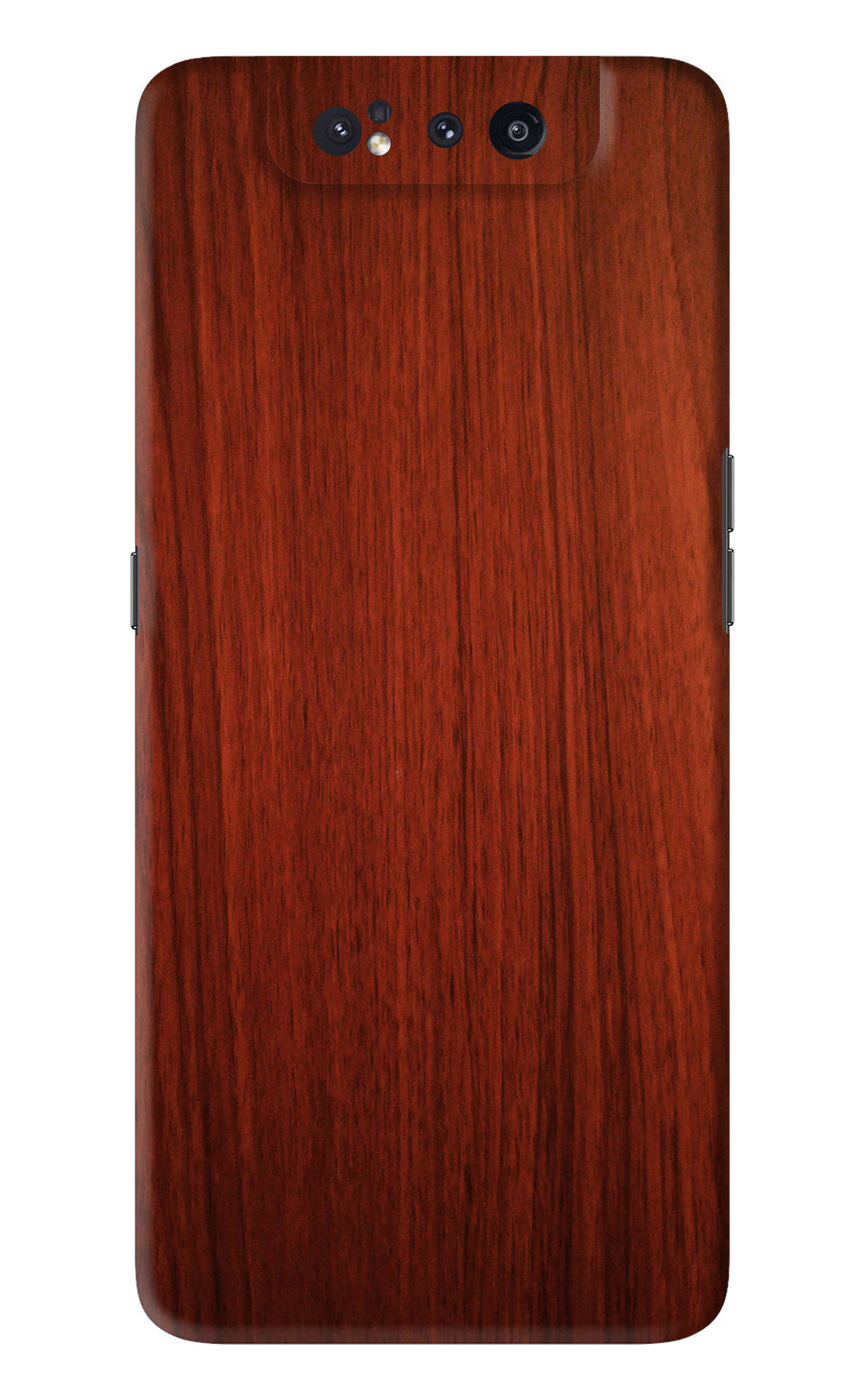 Wooden Plain Pattern Samsung Galaxy A80 Back Skin Wrap