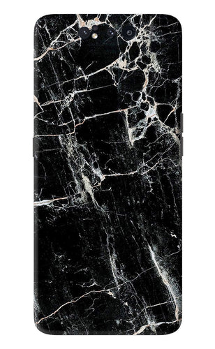 Black Marble Texture 1 Samsung Galaxy A80 Back Skin Wrap