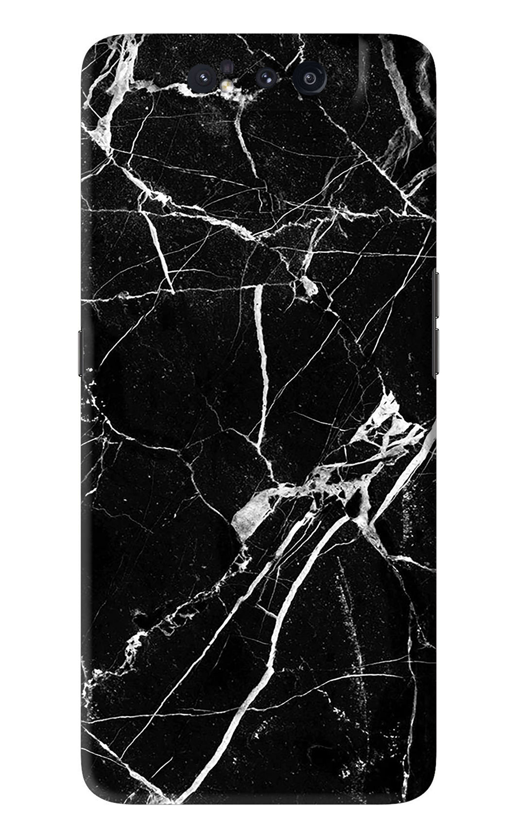 Black Marble Texture 2 Samsung Galaxy A80 Back Skin Wrap