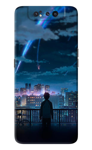 Anime Samsung Galaxy A80 Back Skin Wrap