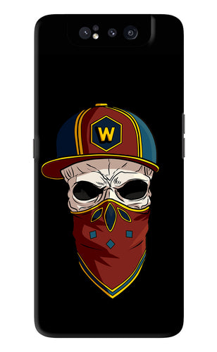 Skull Samsung Galaxy A80 Back Skin Wrap