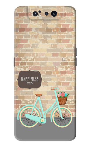 Happiness Artwork Samsung Galaxy A80 Back Skin Wrap