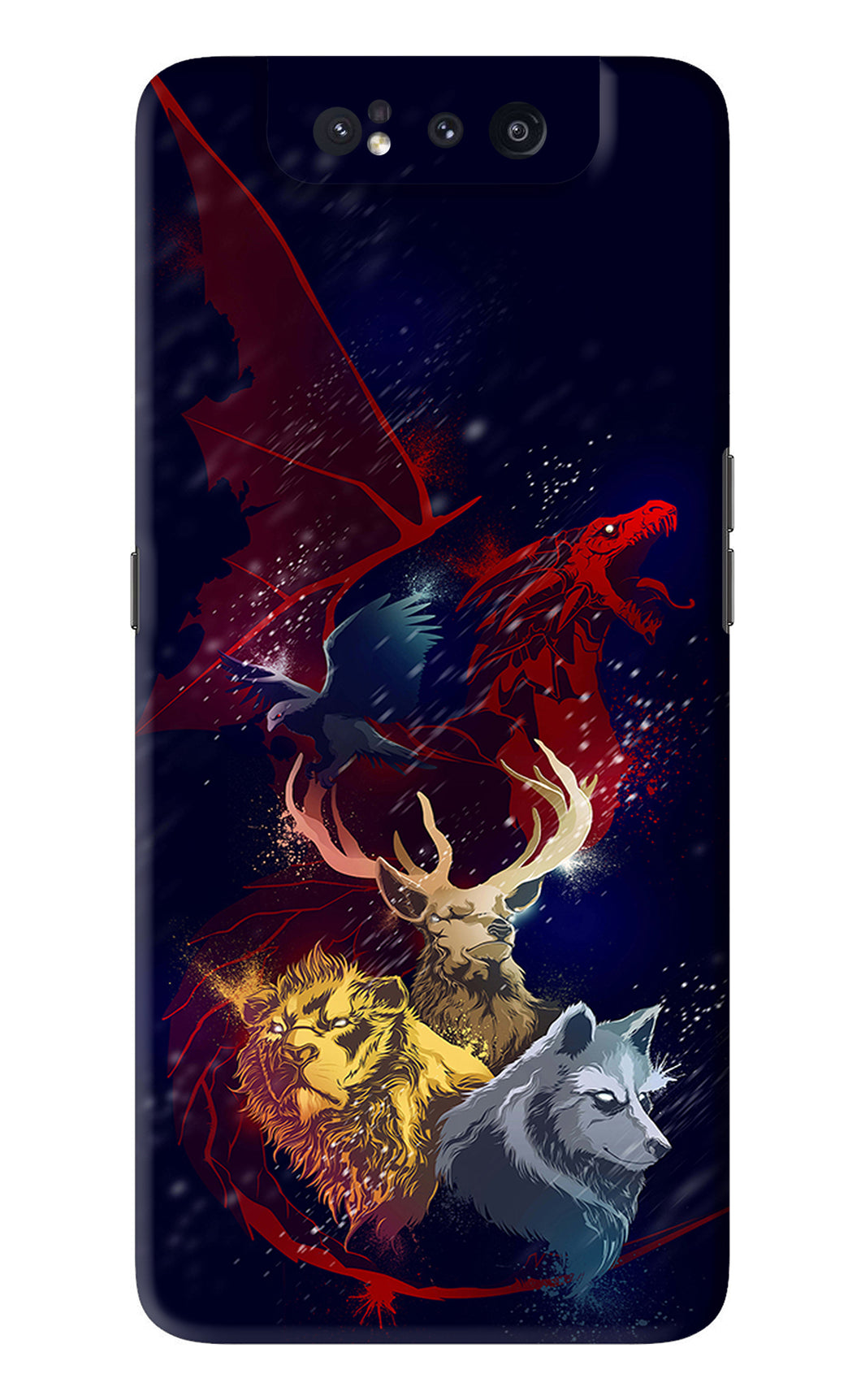 Game Of Thrones Samsung Galaxy A80 Back Skin Wrap