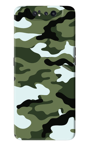Camouflage 1 Samsung Galaxy A80 Back Skin Wrap