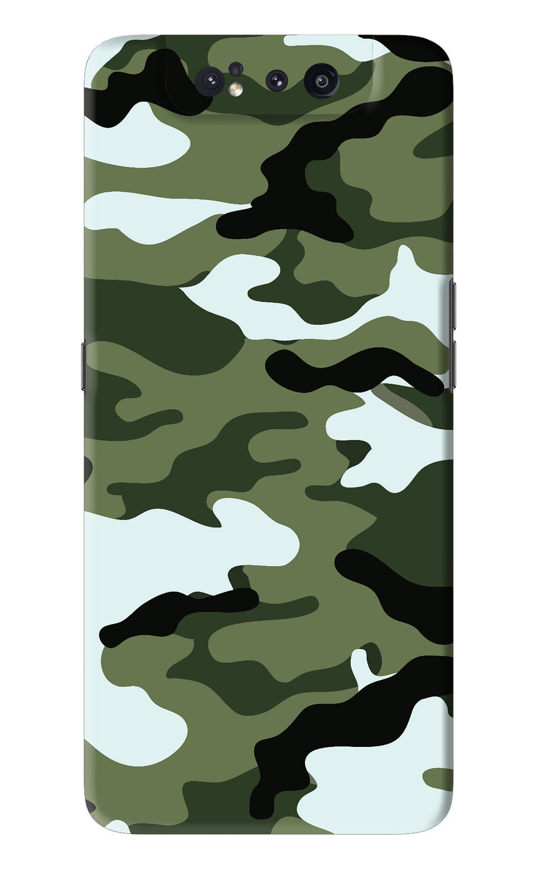 Camouflage 1 Samsung Galaxy A80 Back Skin Wrap