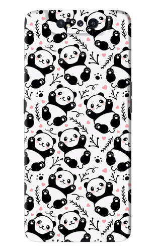 Cute Panda Samsung Galaxy A80 Back Skin Wrap