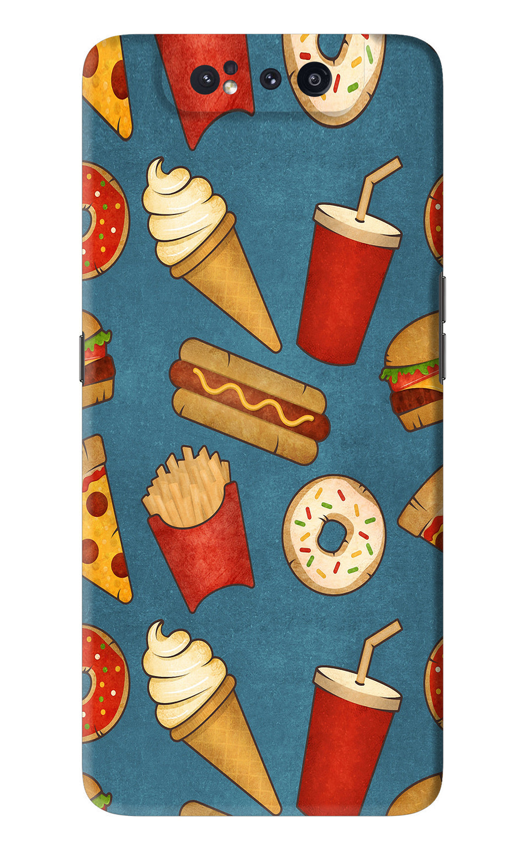 Foodie Samsung Galaxy A80 Back Skin Wrap