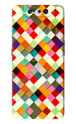 Geometric Abstract Colorful Samsung Galaxy A80 Back Skin Wrap