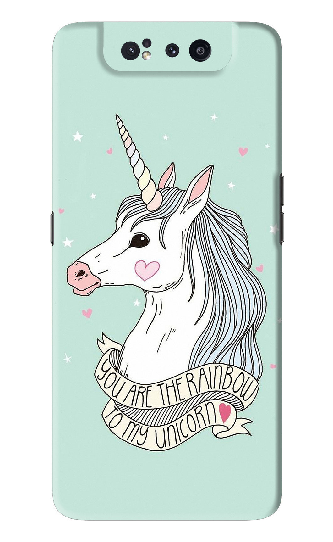 Unicorn Wallpaper Samsung Galaxy A80 Back Skin Wrap