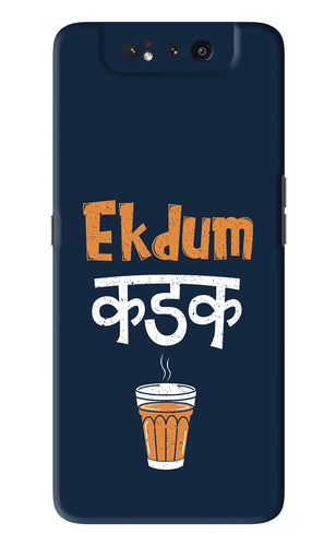 Ekdum Kadak Chai Samsung Galaxy A80 Back Skin Wrap