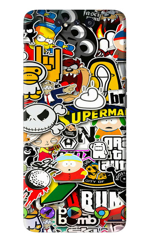 Sticker Bomb Samsung Galaxy A80 Back Skin Wrap