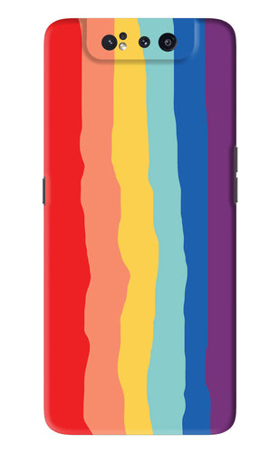 Rainbow Samsung Galaxy A80 Back Skin Wrap