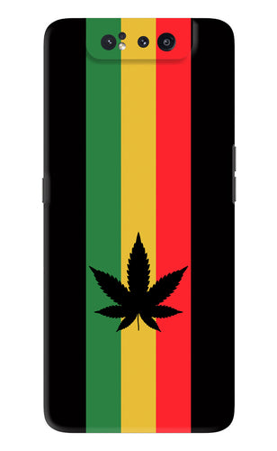 Weed Flag Samsung Galaxy A80 Back Skin Wrap