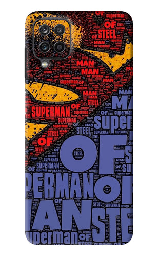 Superman Samsung Galaxy F12 Back Skin Wrap