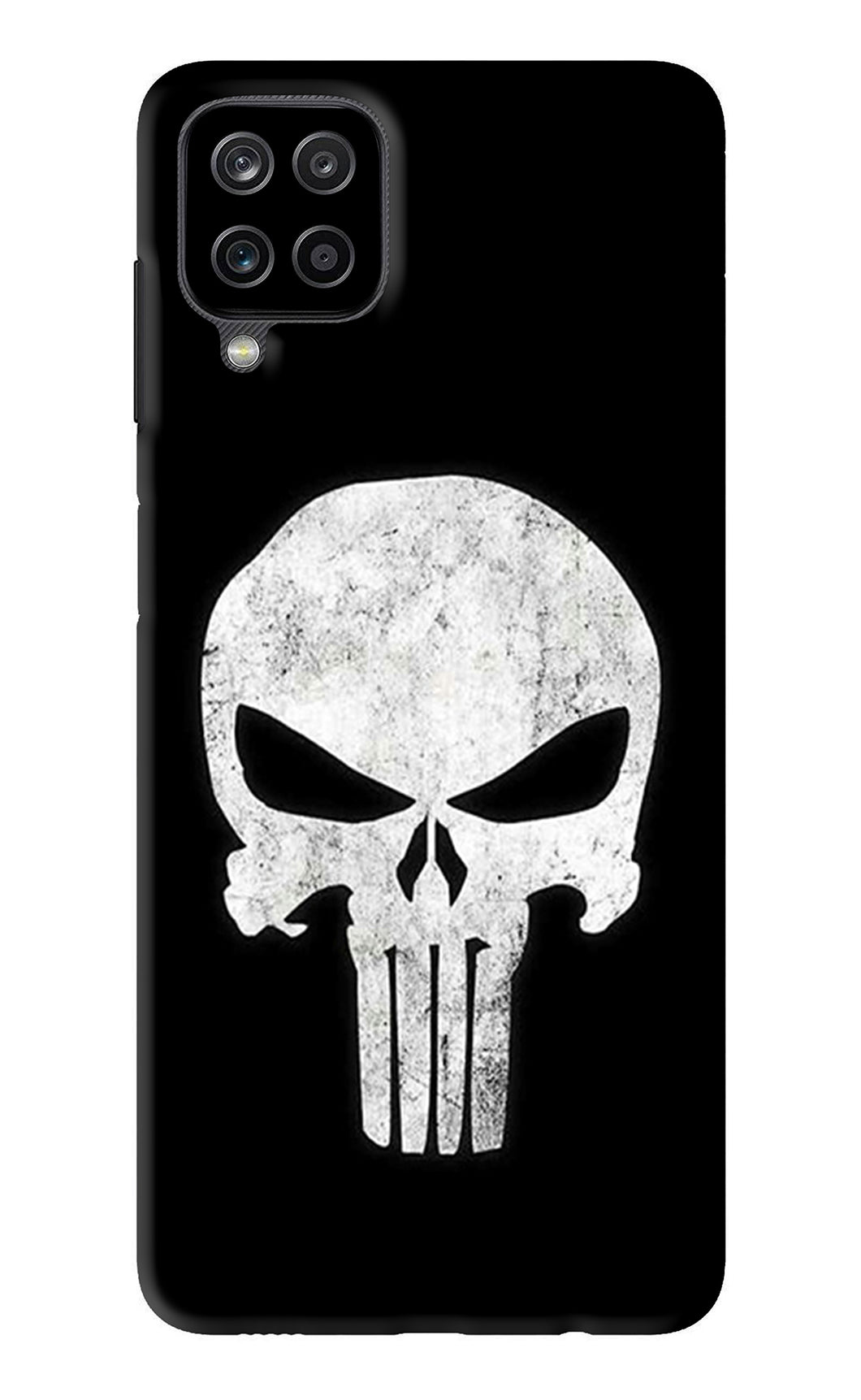 Punisher Skull Samsung Galaxy F12 Back Skin Wrap