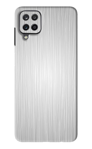 Wooden Grey Texture Samsung Galaxy F12 Back Skin Wrap