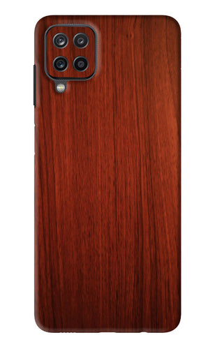 Wooden Plain Pattern Samsung Galaxy F12 Back Skin Wrap