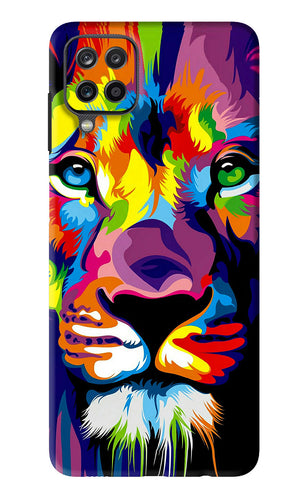 Lion Samsung Galaxy F12 Back Skin Wrap