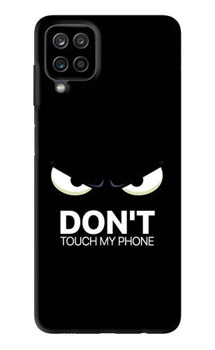 Don'T Touch My Phone Samsung Galaxy F12 Back Skin Wrap