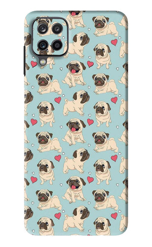 Pug Dog Samsung Galaxy F12 Back Skin Wrap