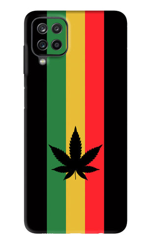 Weed Flag Samsung Galaxy F12 Back Skin Wrap