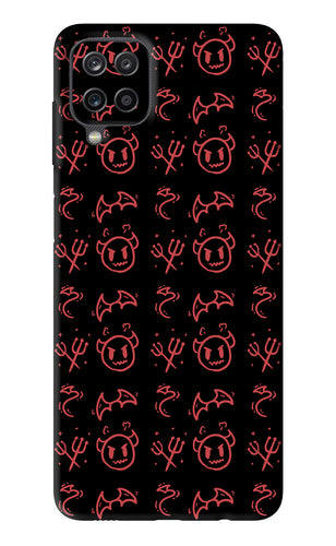 Devil Samsung Galaxy F12 Back Skin Wrap